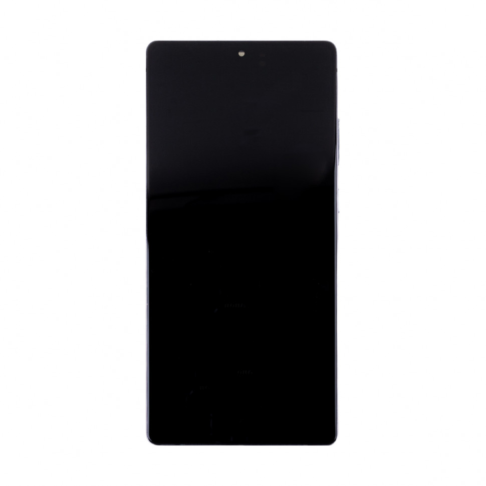Дисплей с рамкой для Samsung N980F (Note 20) Черный OLED (Full Size)