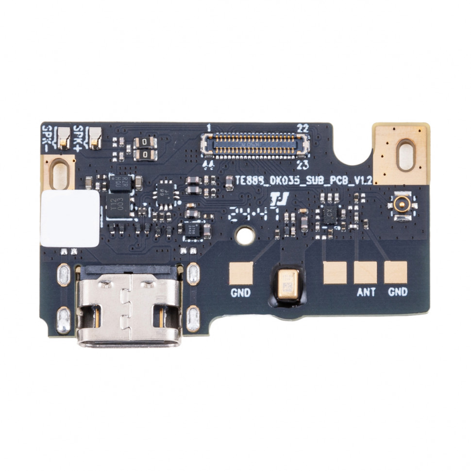 Шлейф для Blackview BV7200 плата на системный разъем/микрофон - Премиум