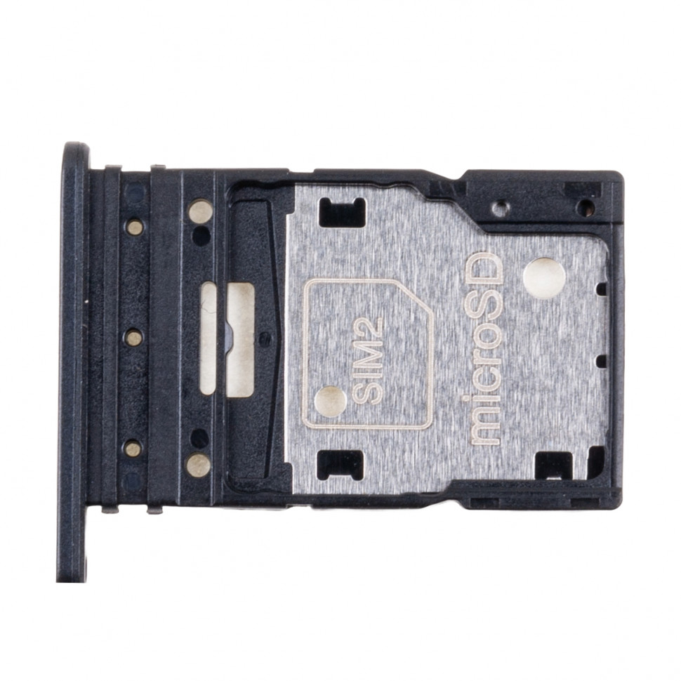 Контейнер SIM для Samsung A546E (A54 5G) Черный