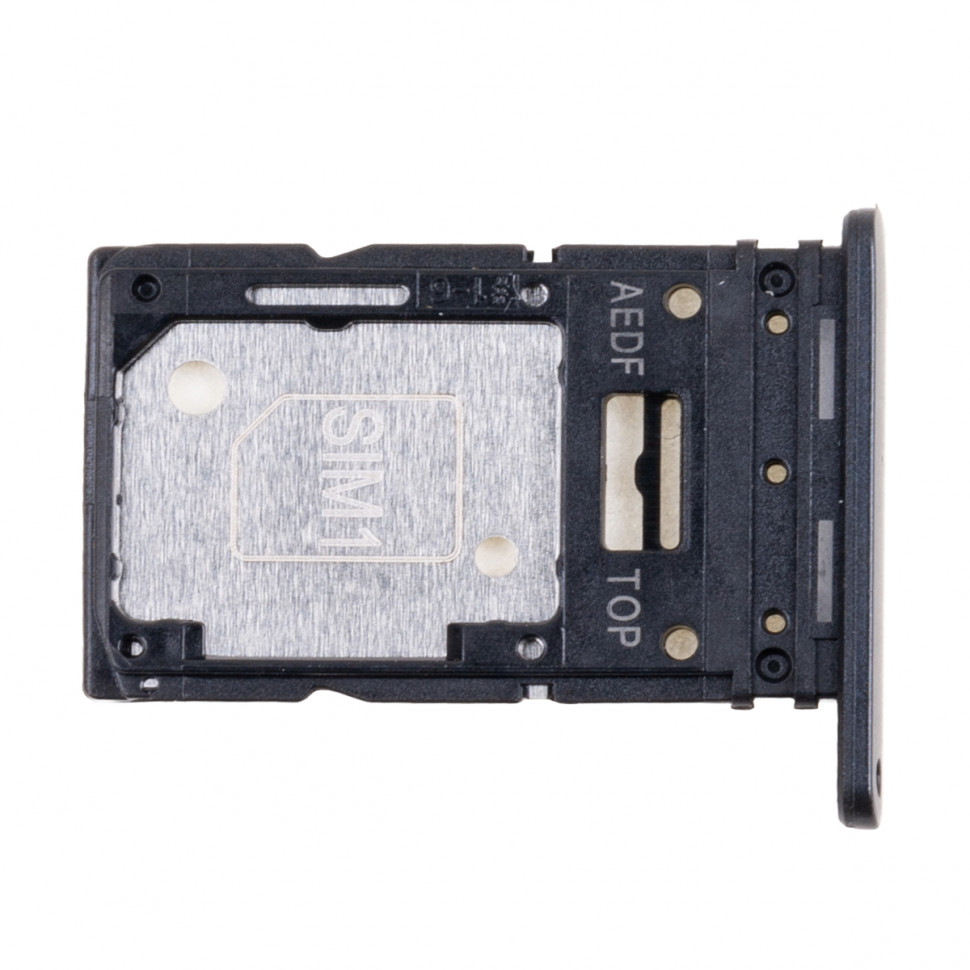 Контейнер SIM для Samsung A546E (A54 5G) Черный