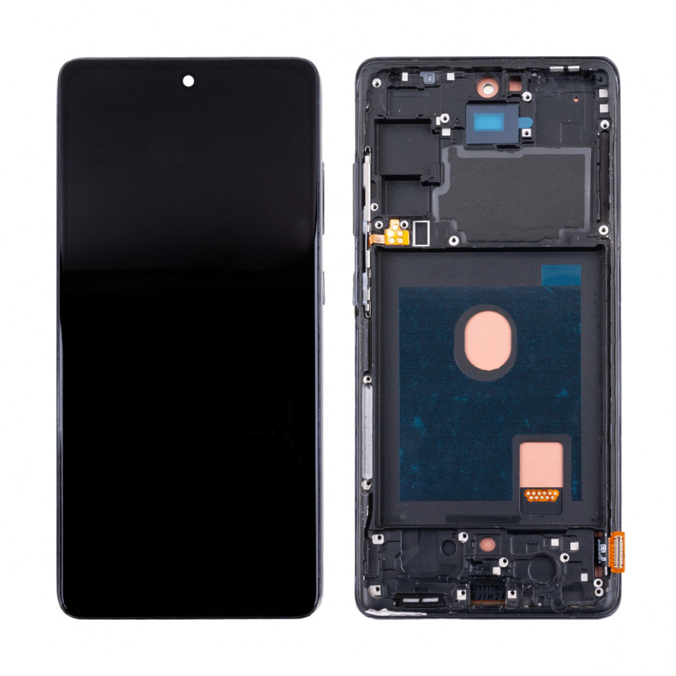 Дисплей с рамкой для Samsung G780F/G781B (S20 FE/S20 FE 5G) Синий In-Cell