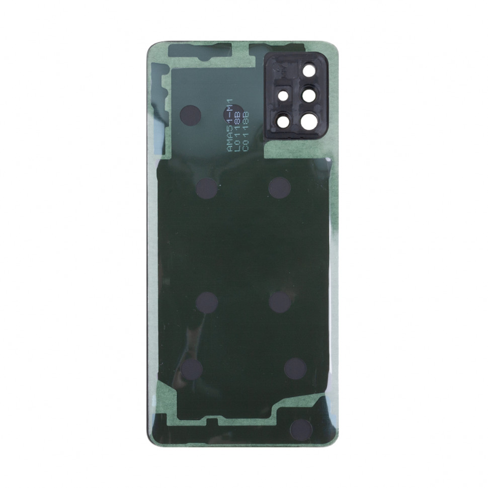 Задняя крышка для Samsung A515F (A51) Черный - Премиум