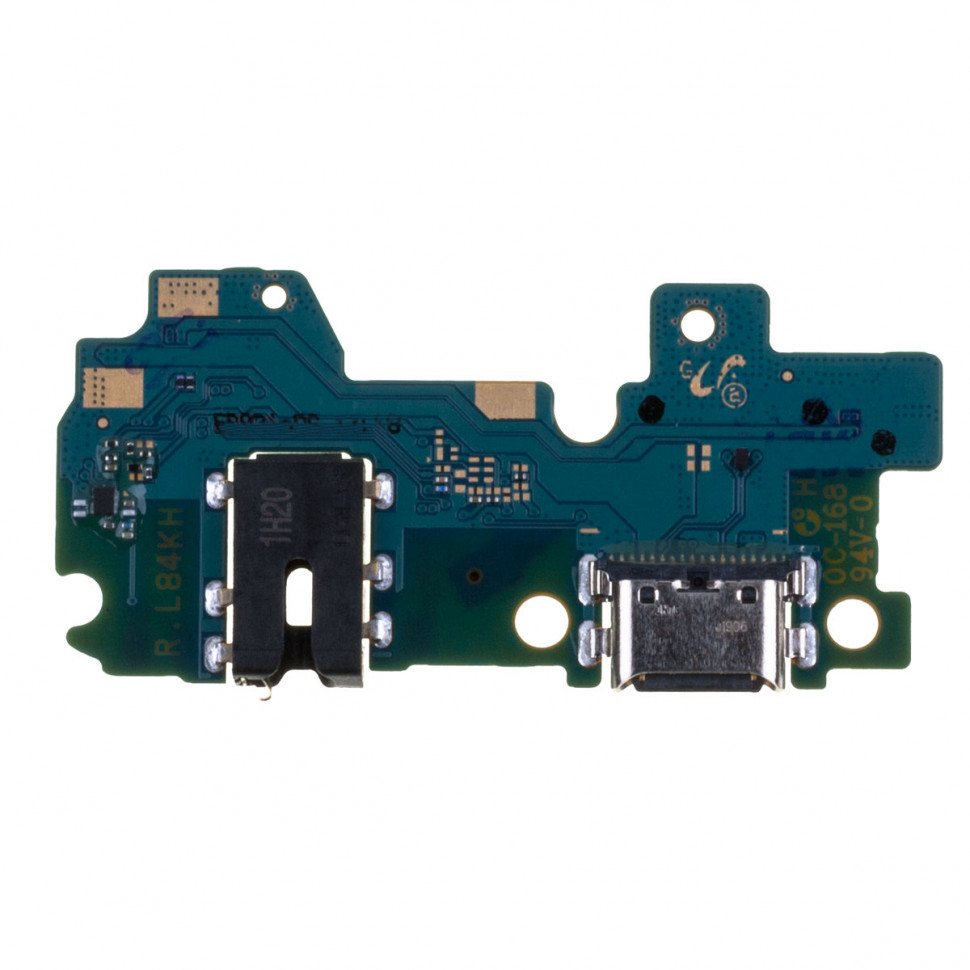 Шлейф для Samsung M325F/M225F (M32/M22) на системный разъем/разъем гарнитуры/микрофон - Премиум