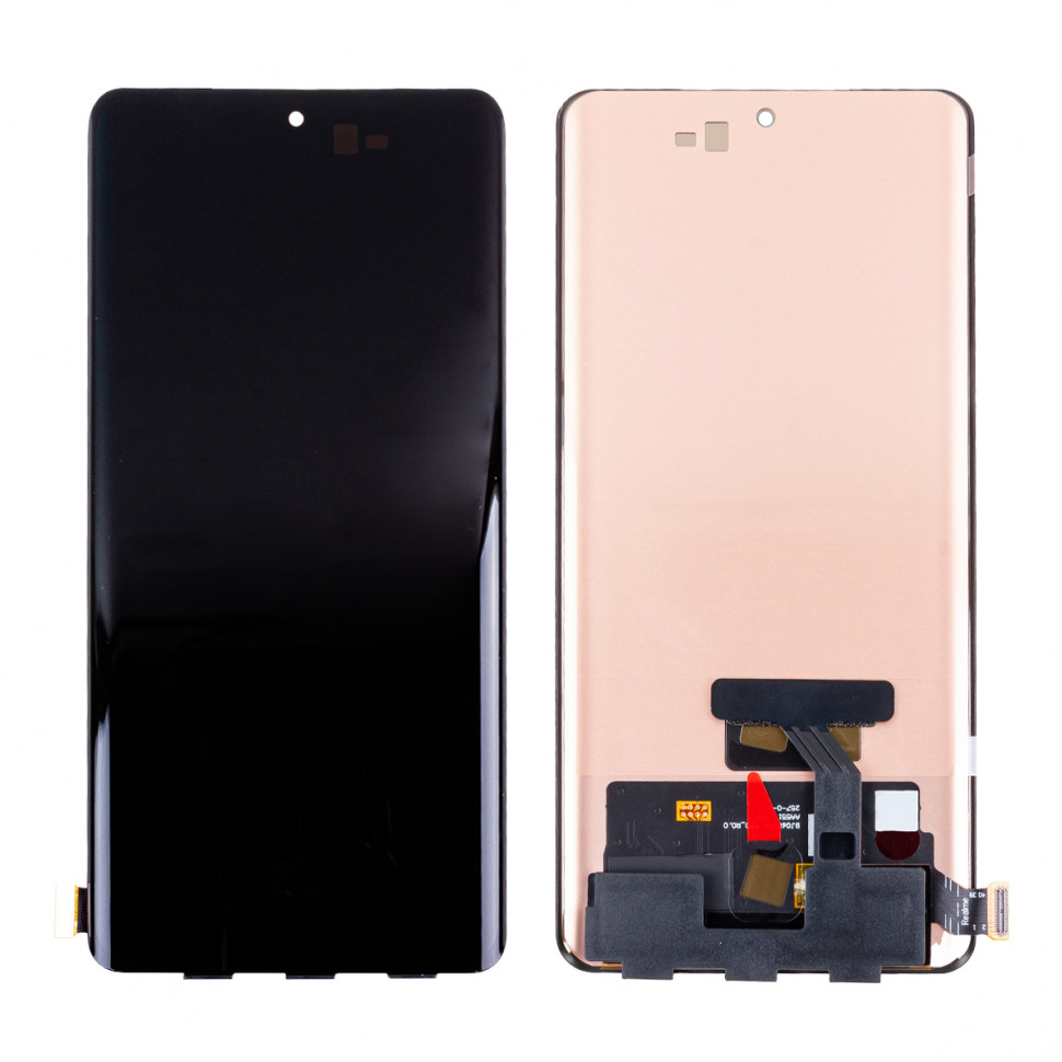 Дисплей для Realme GT 6T с тачскрином Черный Оригинал