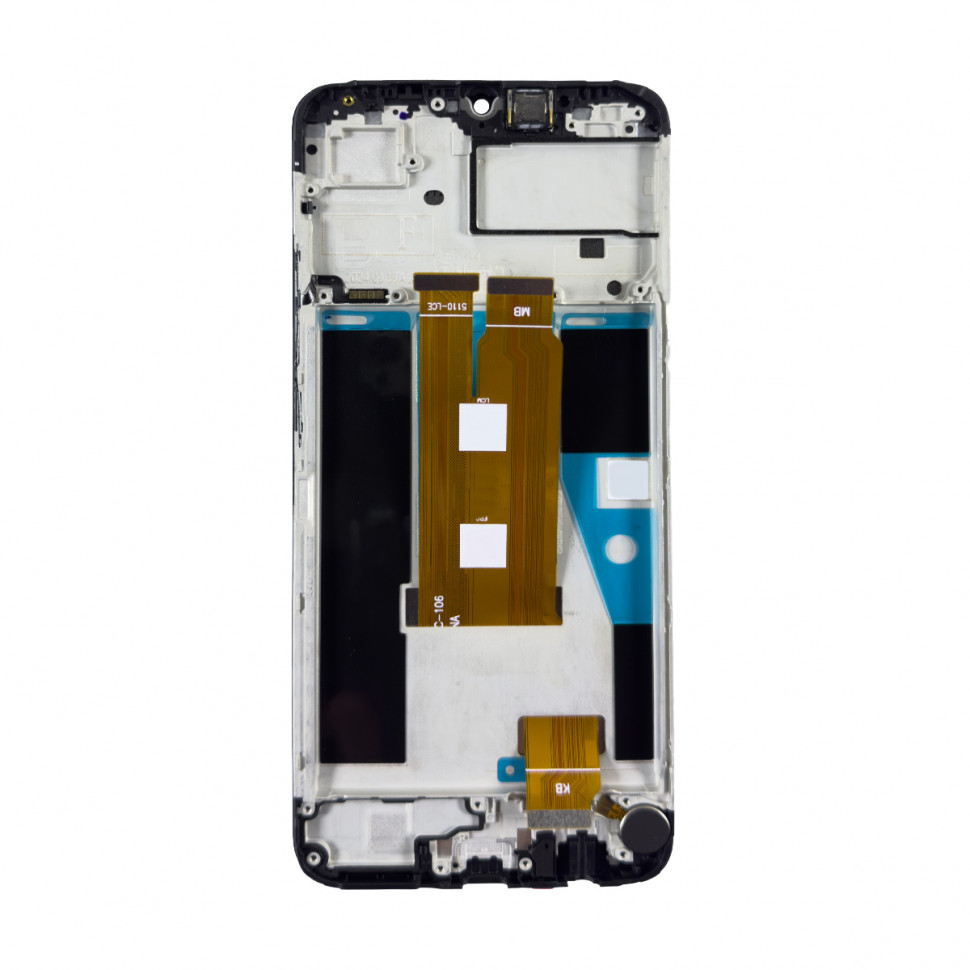 Дисплей с рамкой для Realme C63 4G Черный Оригинал