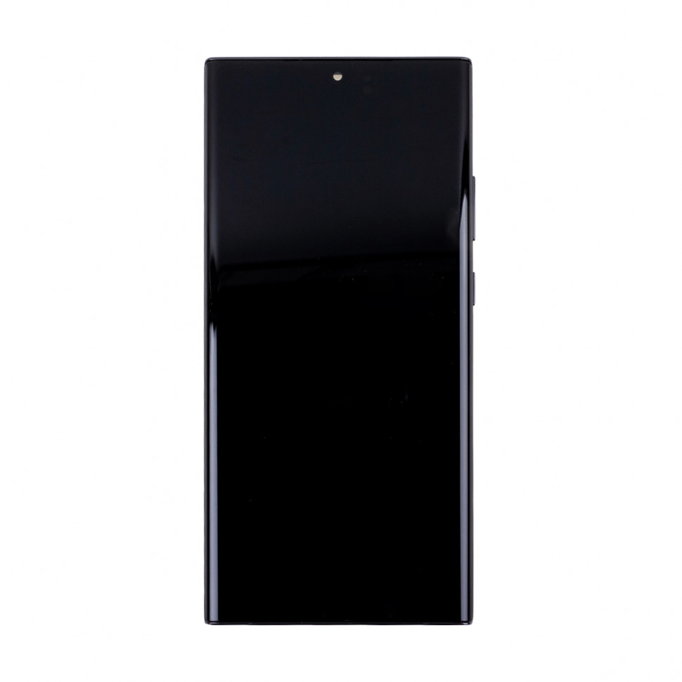 Дисплей с рамкой для Samsung N985F/N986F (Note 20 Ultra) Черный OLED (Full Size)