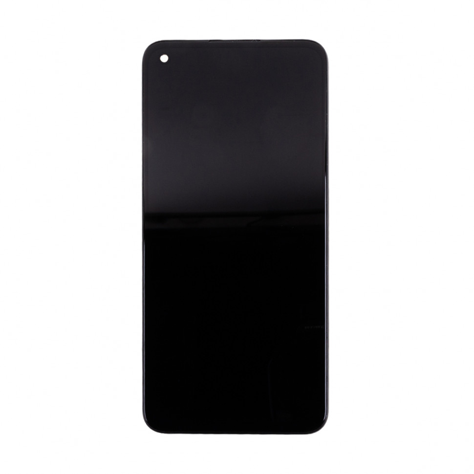 Дисплей с рамкой для Realme 9 5G Черный Оригинал