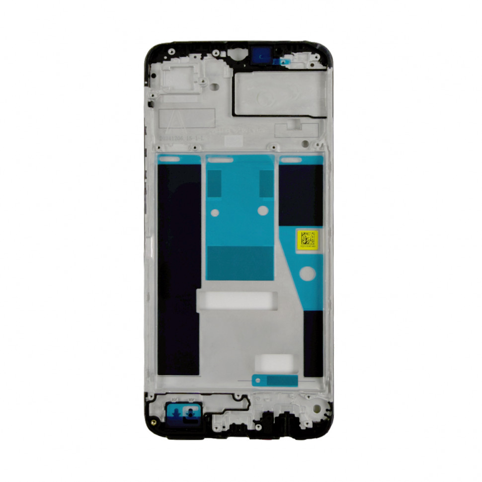 Рамка дисплея для Realme Note 60/60x (RMX3933/RMX3938) Черный (возможен дефект ЛКП)