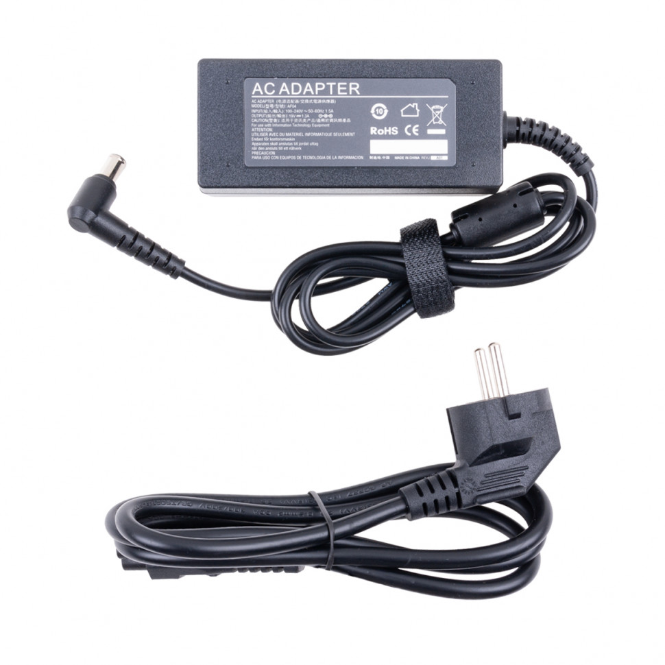 Блок питания для мониторов LG 19V, 1,3A, 24W (6.5*4,4 с иглой)