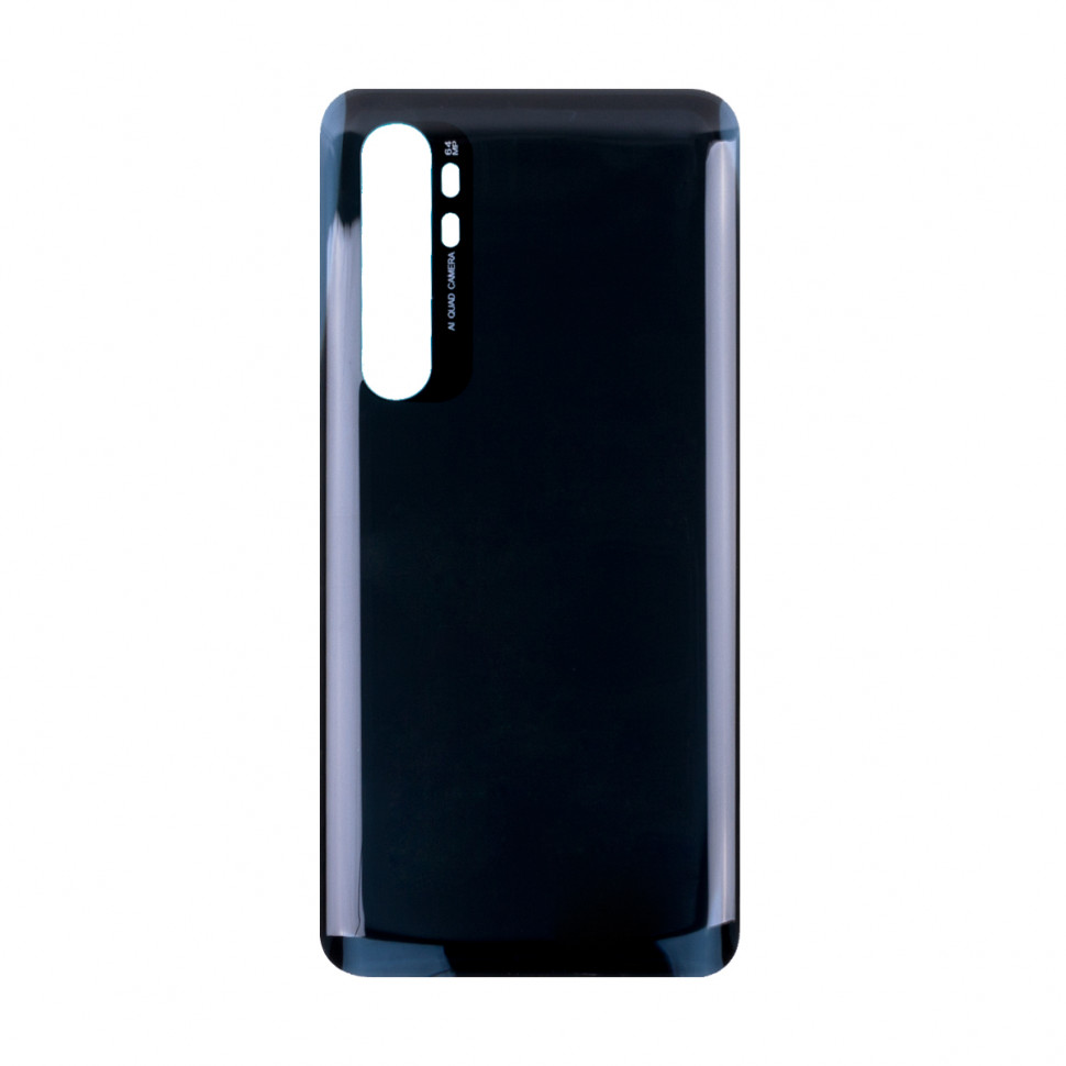 Задняя крышка для Xiaomi Mi Note 10 Lite Черный - Премиум