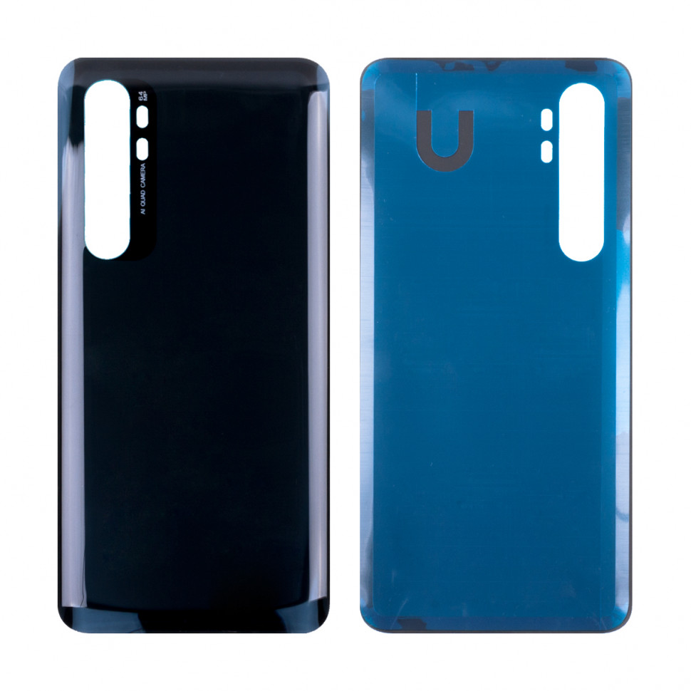 Задняя крышка для Xiaomi Mi Note 10 Lite Черный - Премиум