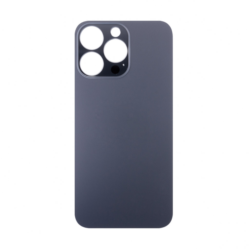 Задняя крышка для iPhone 13 Pro Серый (стекло, широкий вырез под камеру, логотип)