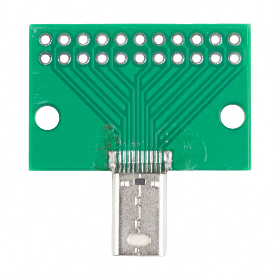 Разъем mini DisplayPort (штекер) на плате (20 pin, 2,54 мм)