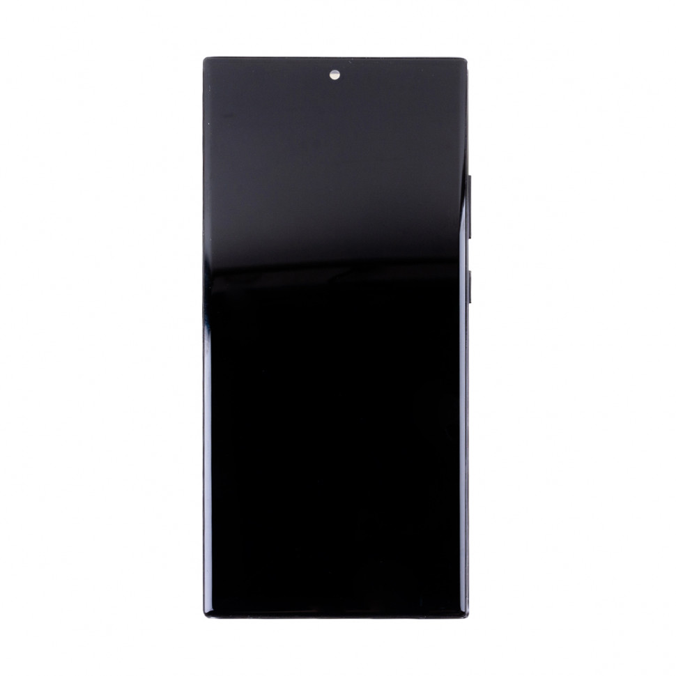 Дисплей с рамкой для Samsung N985F/N986F (Note 20 Ultra) Черный In-Cell