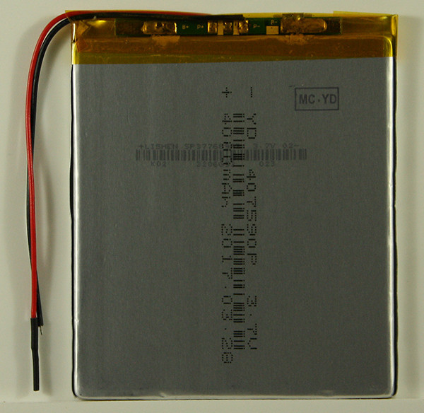 Аккумулятор универсальная 407590p 3,7v Li-Pol 4000 mAh (4*75*90 mm)