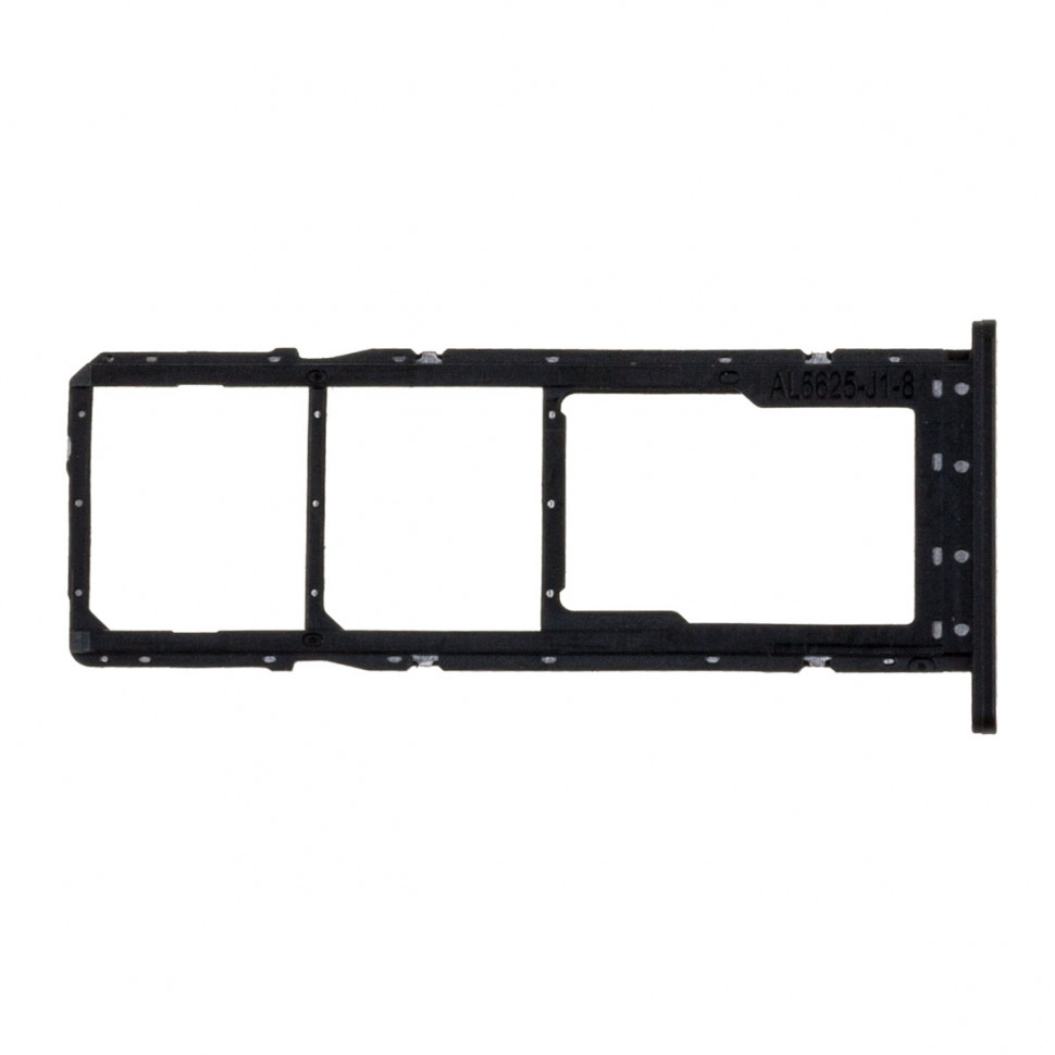 Контейнер SIM для Samsung A035F (A03) Черный