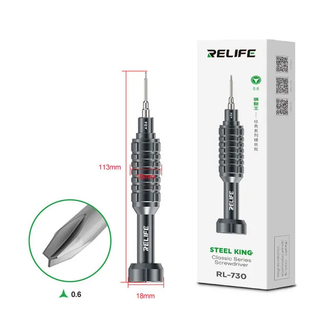Отвертка Relife RL-730 (Y трехлучевая 0,6 мм, магнитная)