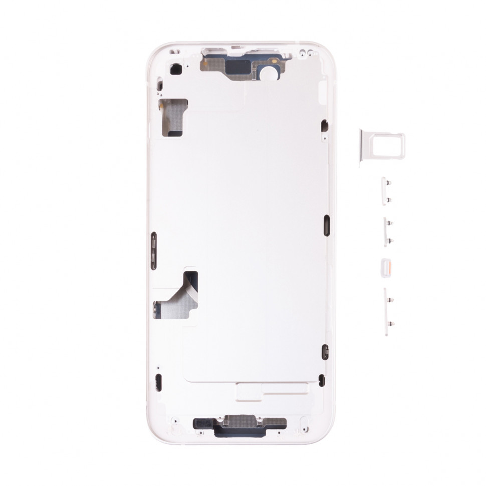 Корпус для iPhone 14 (1 Sim) Белый - Премиум