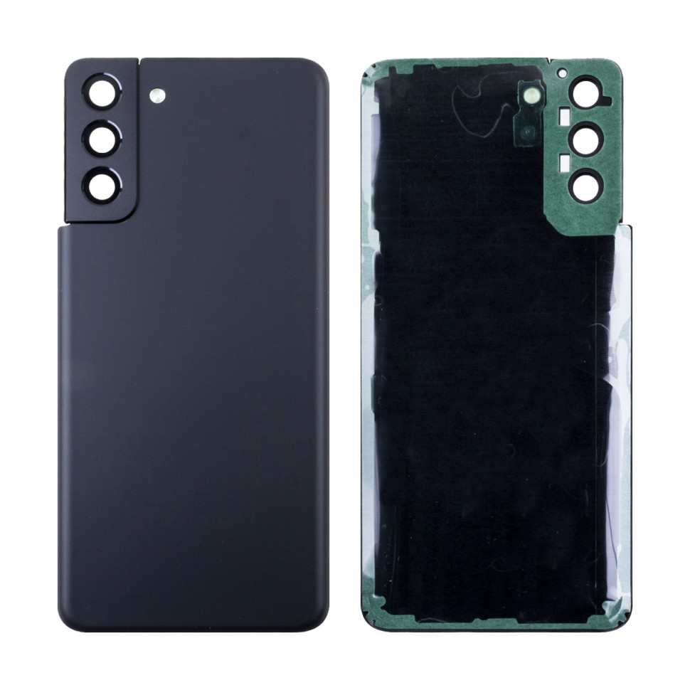 Задняя крышка для Samsung G996B (S21+) Черный - Премиум