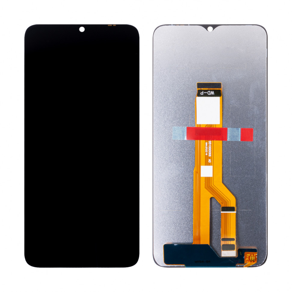 Дисплей для Huawei Honor X6a с тачскрином Черный Оригинал