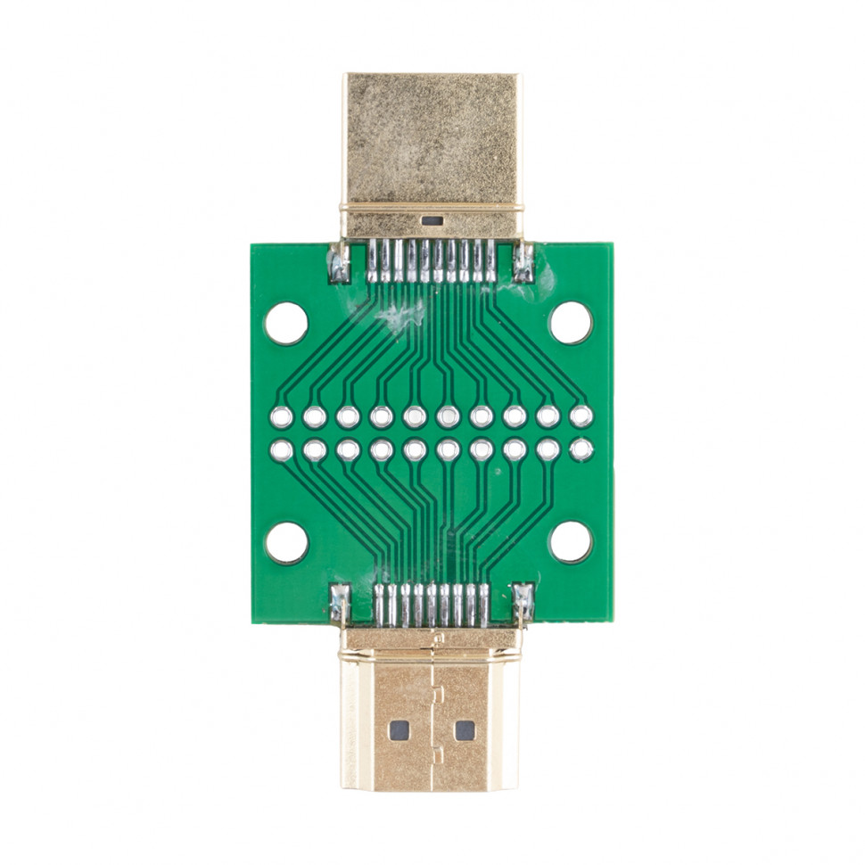 Разъем HDMI (штекер-штекер) на плате (20 pin, 2,54 мм)