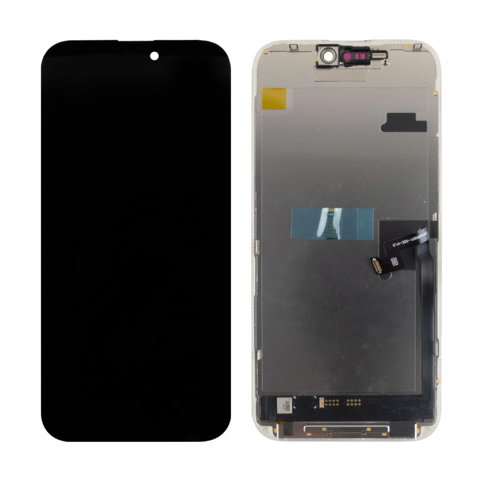 Дисплей для iPhone 16 Pro Max с тачскрином Черный - DD Soft OLED, Full HD, 120 Гц (площадка под IC)