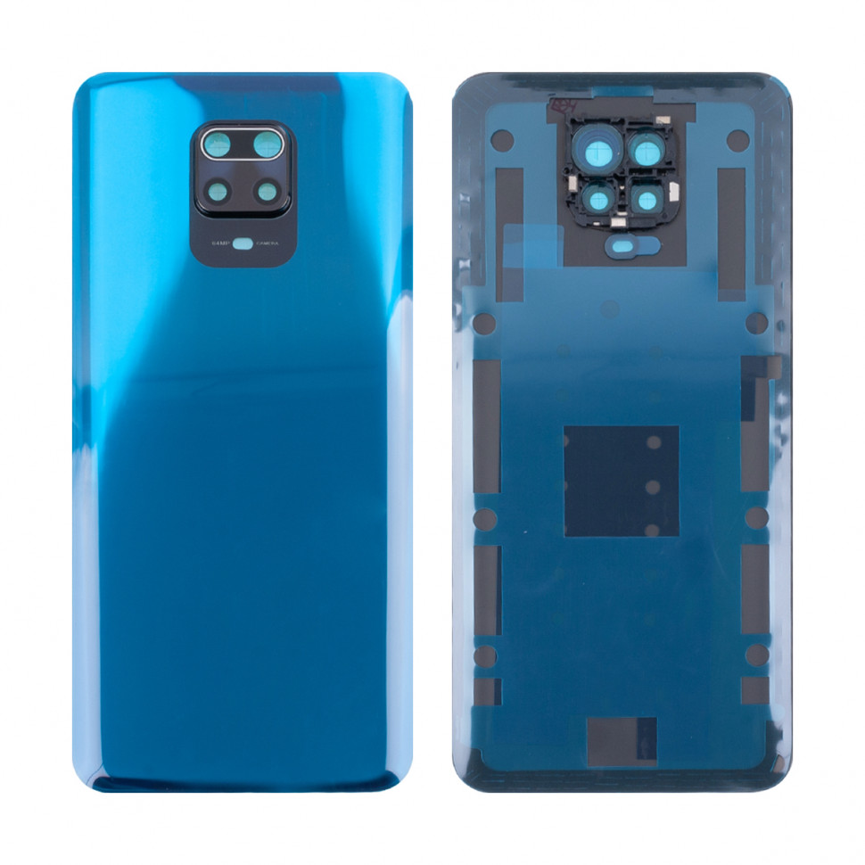 Задняя крышка для Xiaomi Redmi Note 9S/9 Pro Зеленый - Премиум