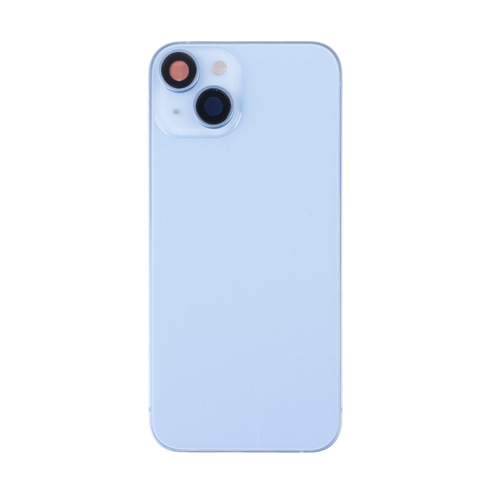 Корпус для iPhone 14 (1 Sim) Синий - Премиум
