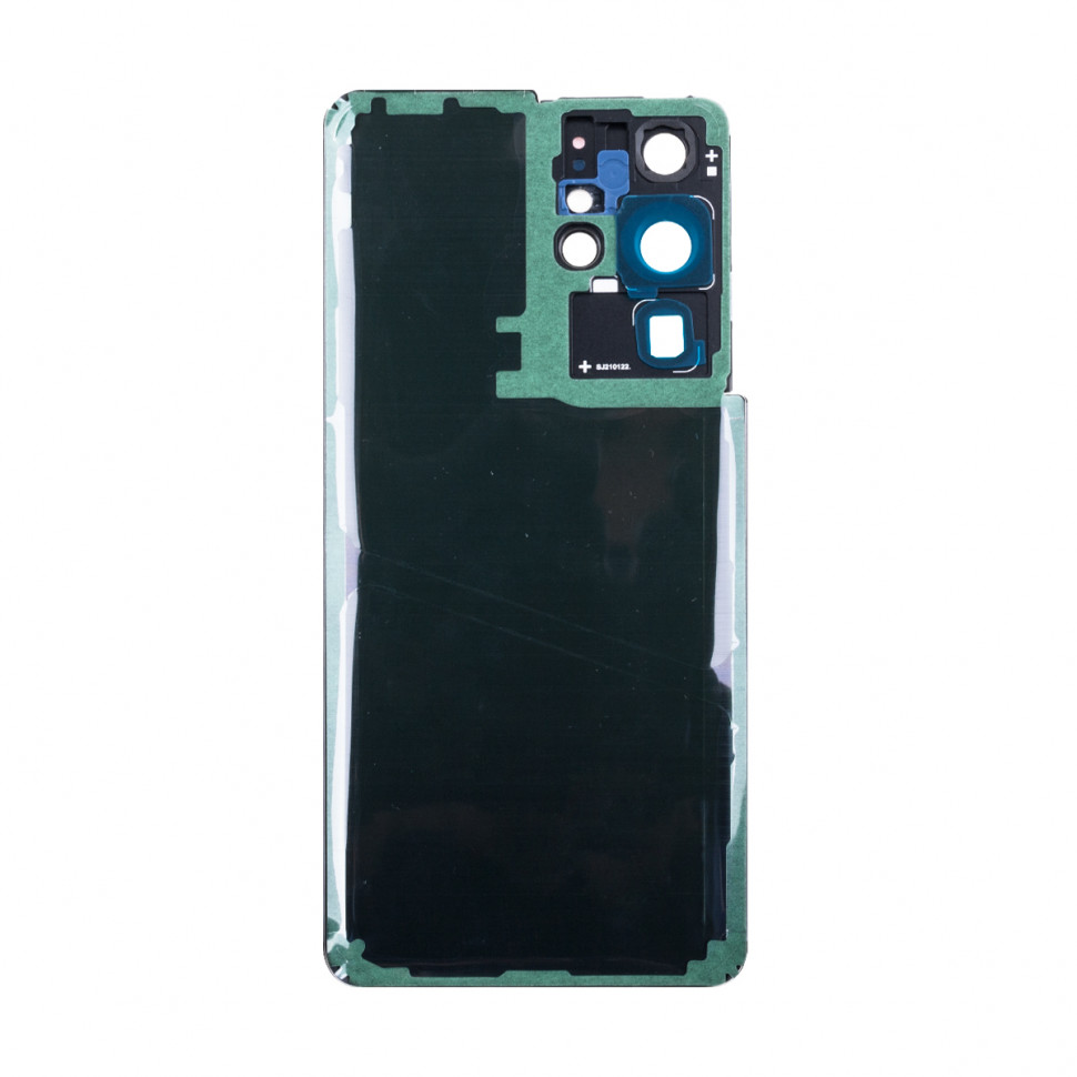 Задняя крышка для Samsung G998B (S21 Ultra) Черный - Премиум