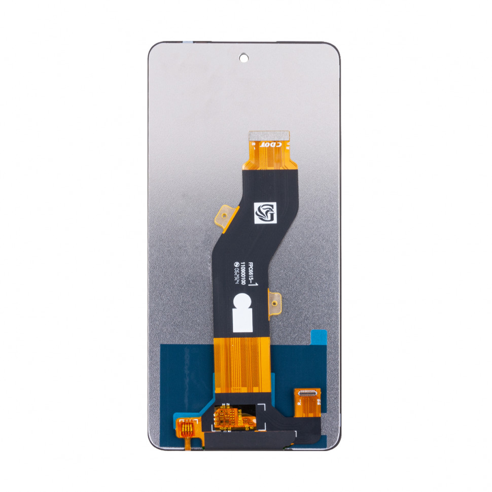 Дисплей для Itel P55 4G с тачскрином Черный Оригинал