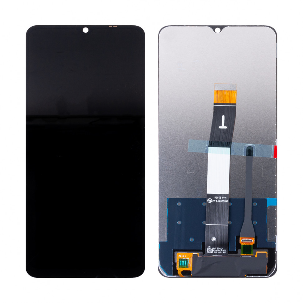 Дисплей для Xiaomi Redmi 12C/Poco C55 с тачскрином Черный Оригинал 100%