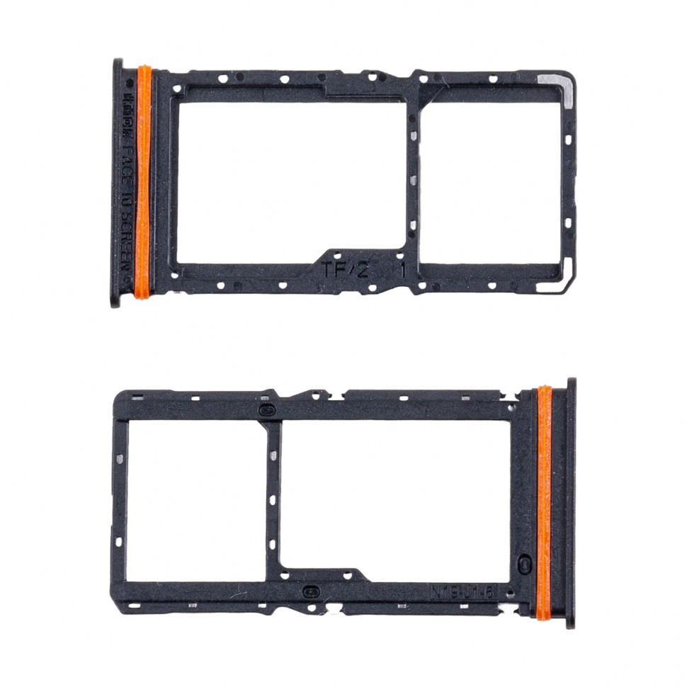 Контейнер SIM для Xiaomi Redmi 13 4G Черный
