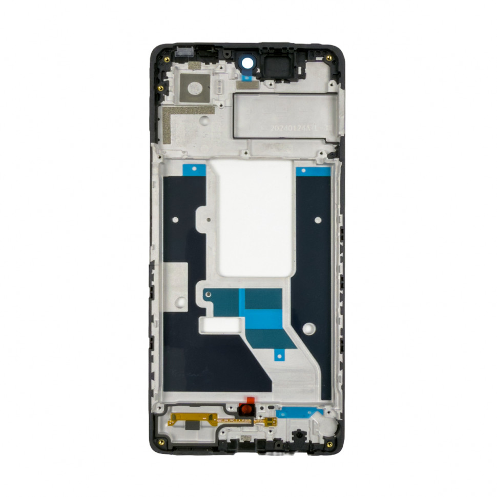 Рамка дисплея для Tecno Pova 6 4G (LI7) Черный (возможен дефект ЛКП)