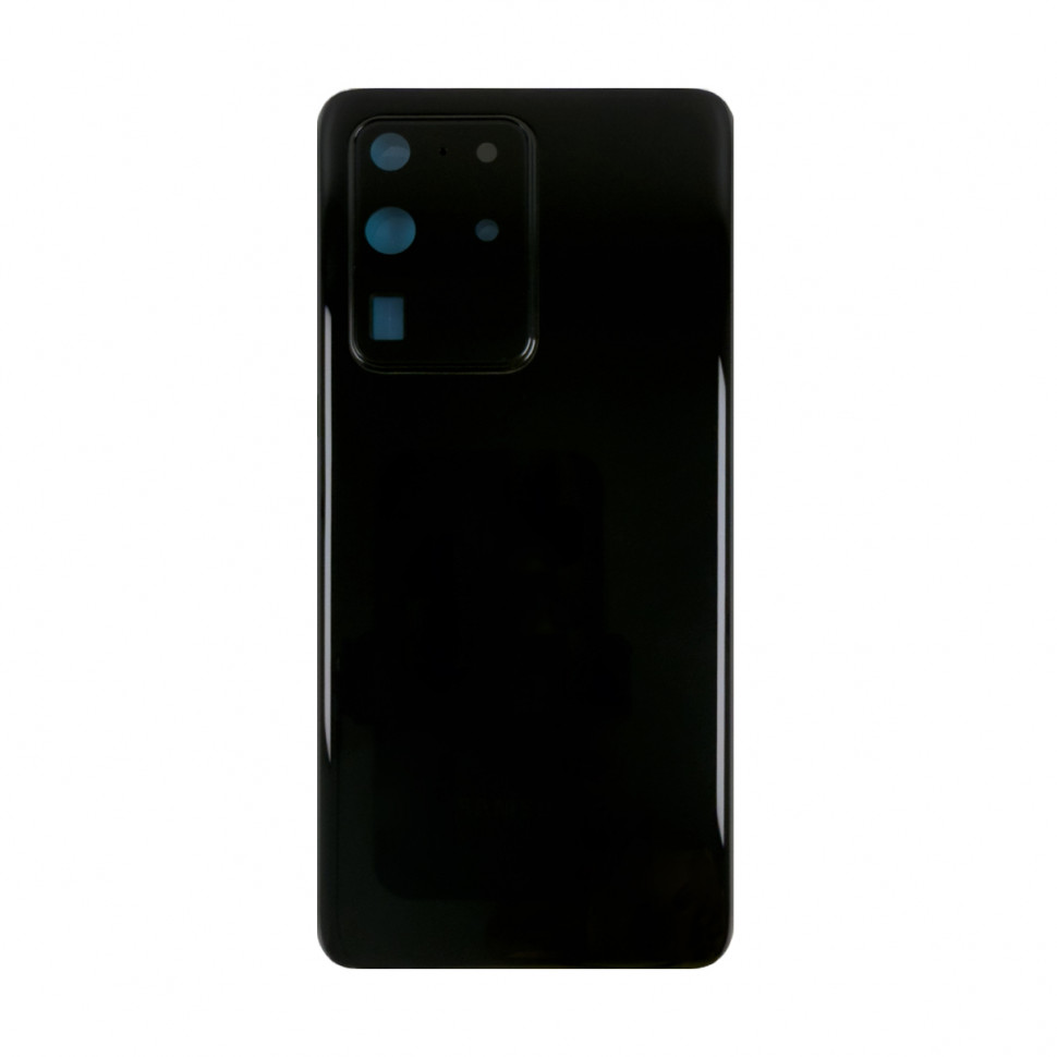 Задняя крышка для Samsung Galaxy S20 Ultra (G988B) Черный - OR