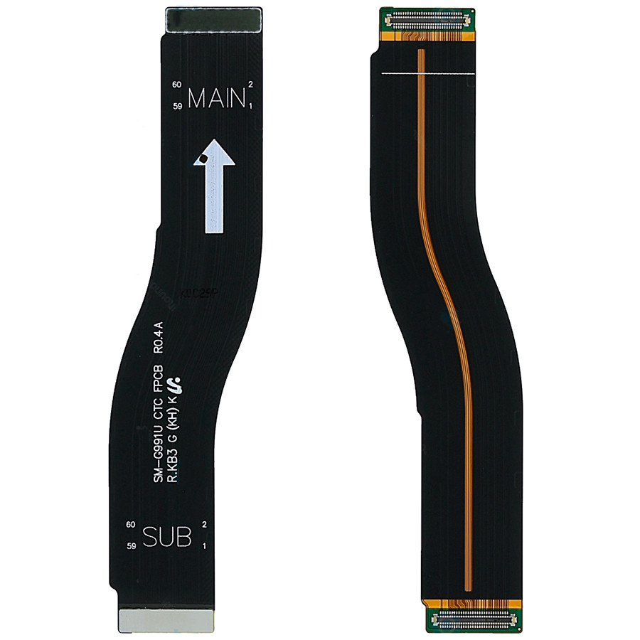 Шлейф для Samsung G991B (S21) межплатный (широкий)