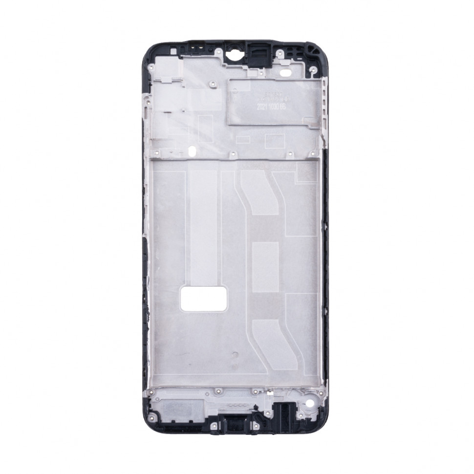 Рамка дисплея для Realme C25/C25s Черный (возможен дефект ЛКП)