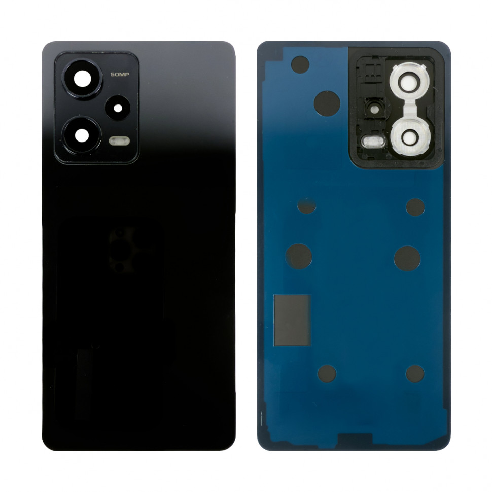 Задняя крышка для Xiaomi Redmi Note 12 Pro 5G Черный - Премиум