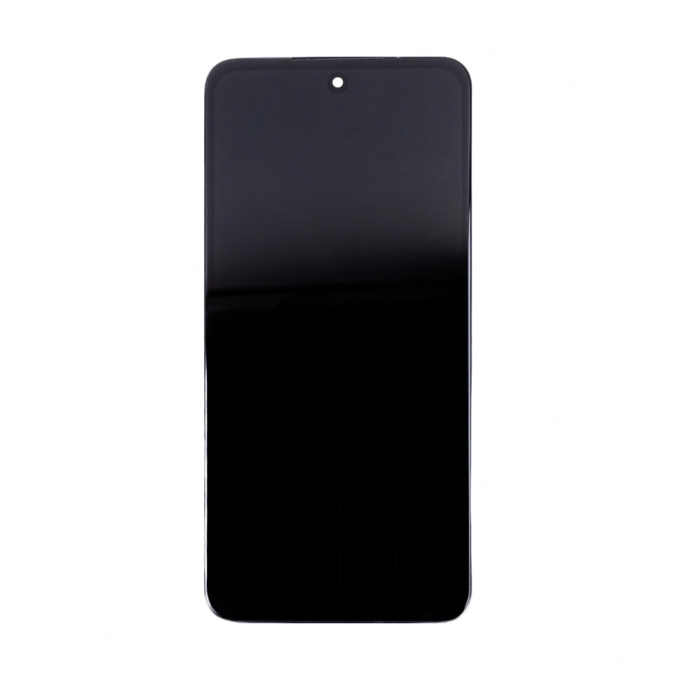 Дисплей с рамкой для Xiaomi Redmi 10 2022 Черный Оригинал