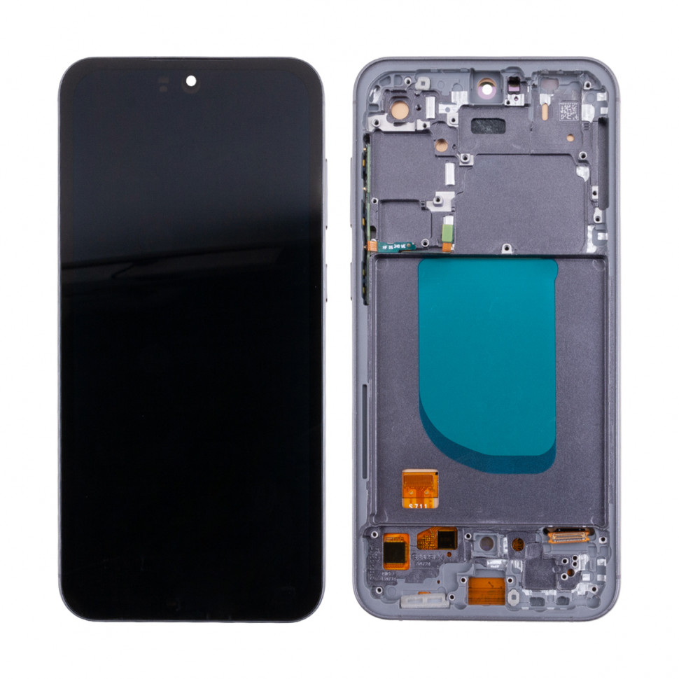 Дисплей с рамкой для Samsung S711B (S23 FE) Черный OLED (Full Size)
