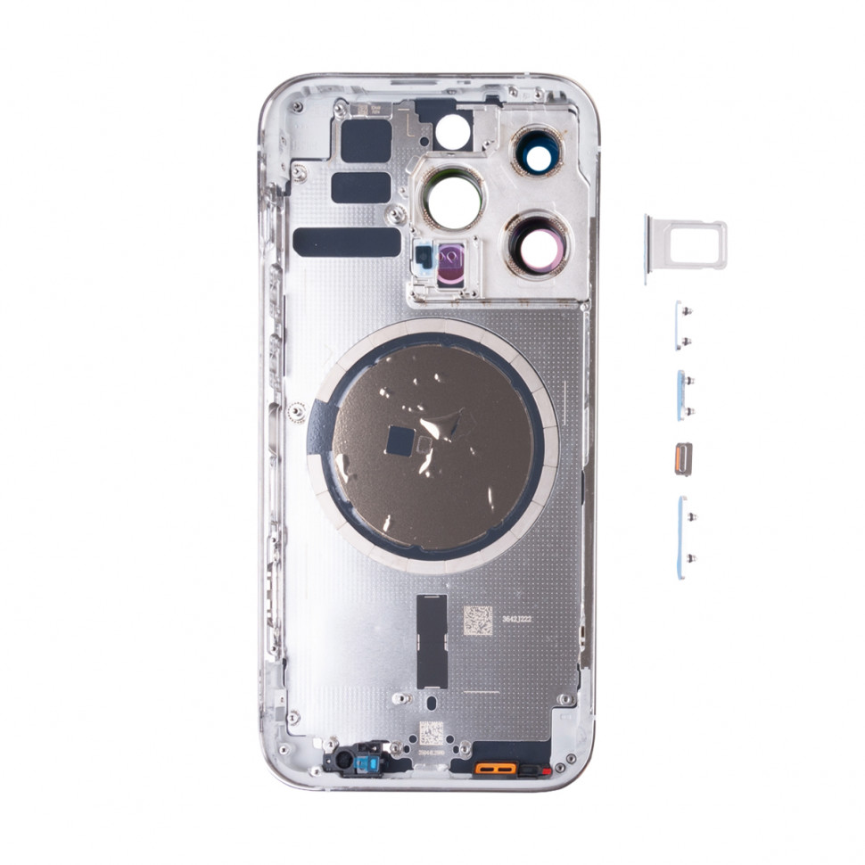 Корпус для iPhone 14 Pro (1 Sim) Белый - Премиум