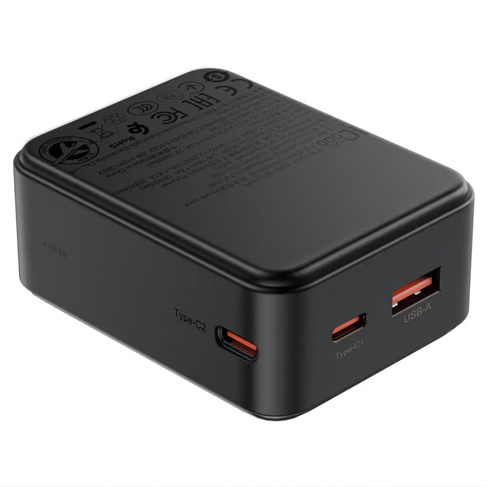 Внешний Аккумулятор Acefast M28 10000 mAh (22.5W, PD, Type-C, кабель Type-C) Черный