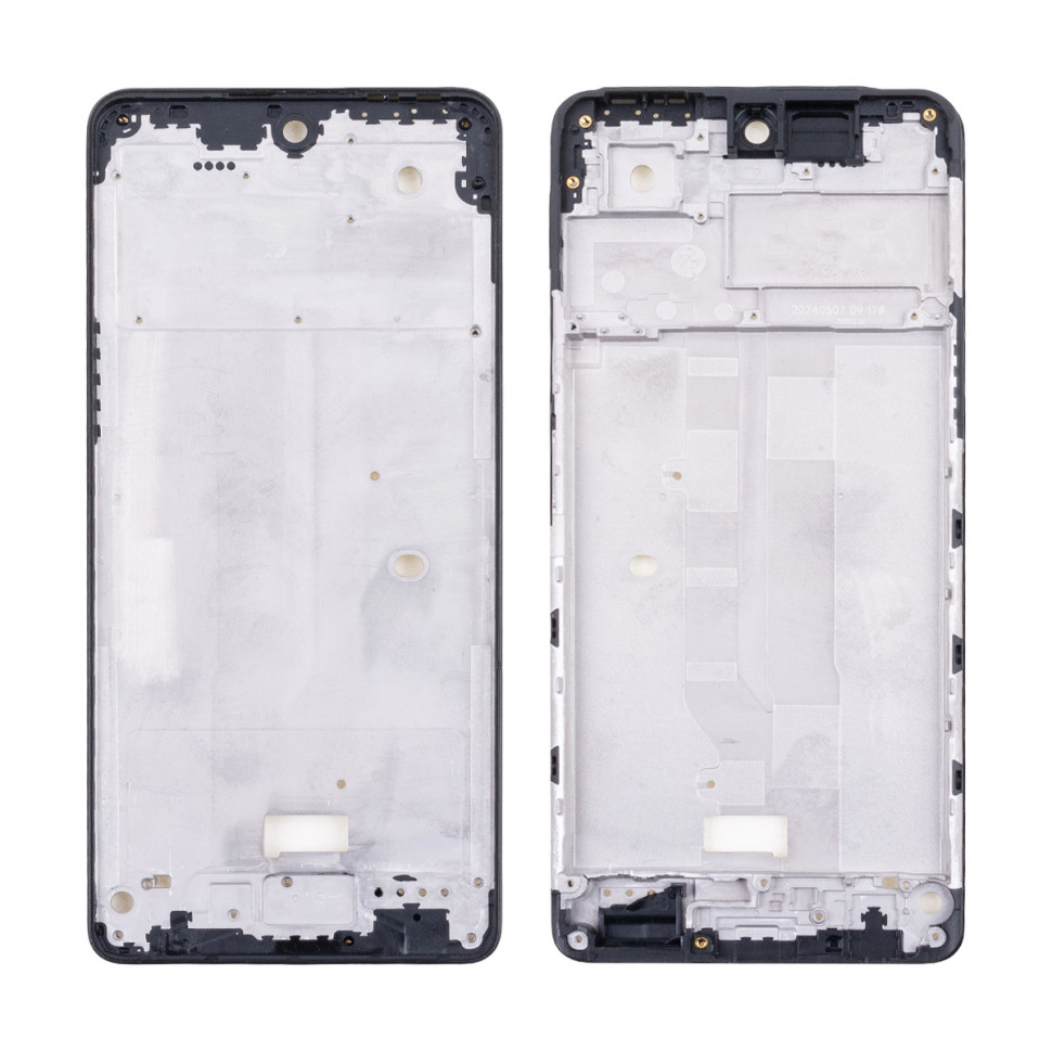 Рамка дисплея для Tecno Pova 6 Neo Черный (возможен дефект ЛКП)