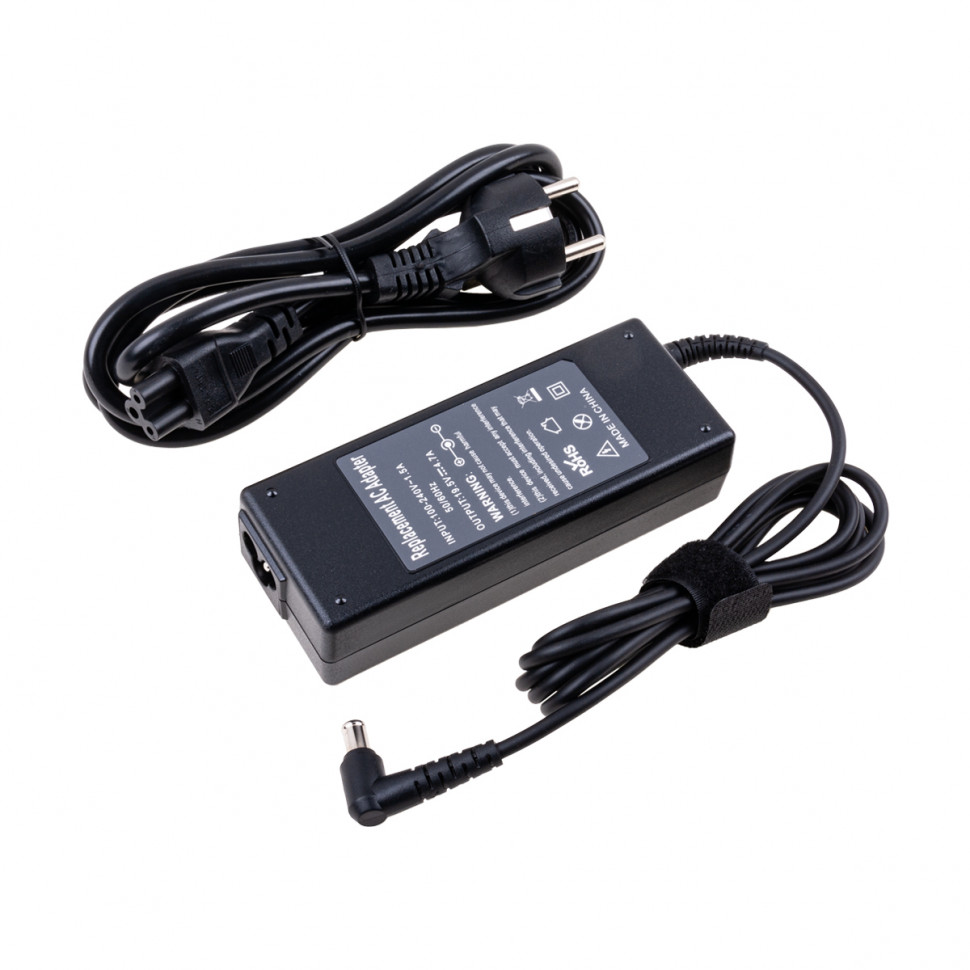 Блок питания для ноутбука Sony 19.5V, 4.7A, 90W (6.5*4.4 с иглой)