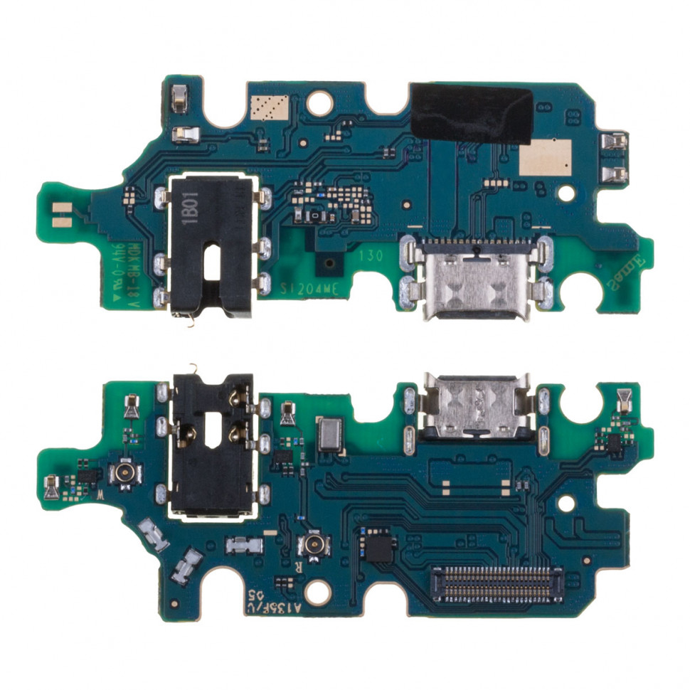 Шлейф для Samsung A135F/A137F (A13) плата системный разъем/разъем гарнитуры/микрофон