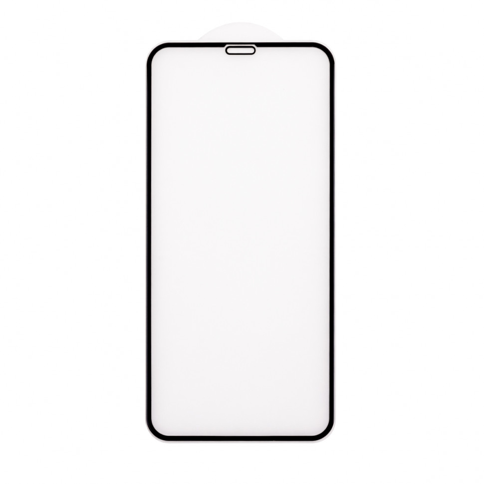 Защитное стекло "Матовое" для iPhone X/Xs/11 Pro Черный (Закалённое, полное покрытие)
