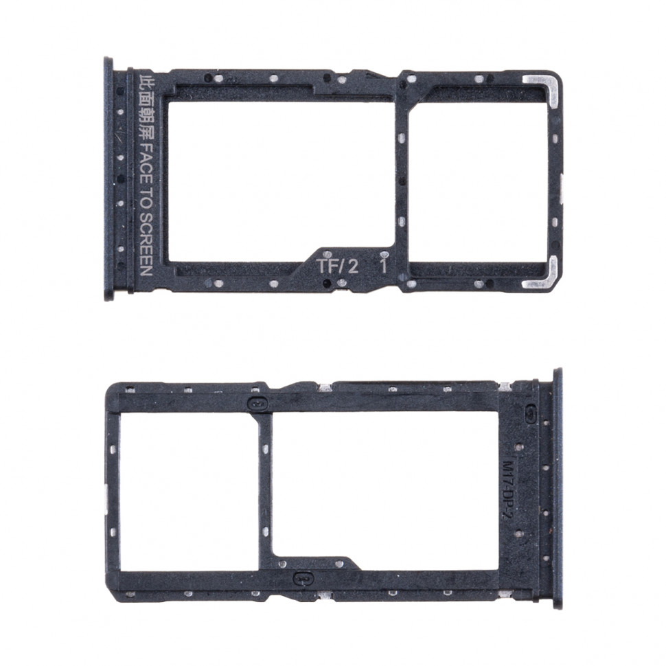 Контейнер SIM для Xiaomi Poco X5 5G/Redmi Note 12 5G Черный