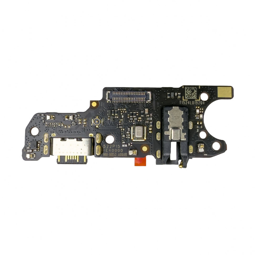 Шлейф для Xiaomi Redmi 15C 4G/Poco C85 4G плата на системный разъем/микрофон - Премиум