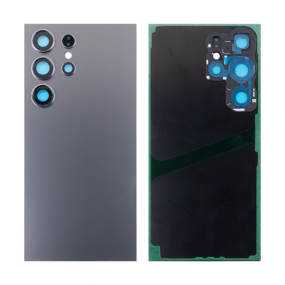 Задняя крышка для Samsung S928B (S24 Ultra) Черный - Премиум