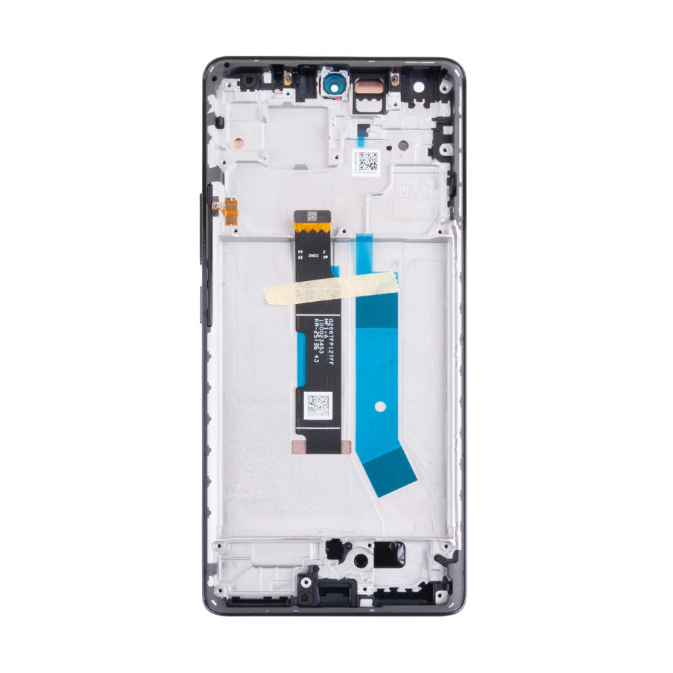 Дисплей с рамкой для Xiaomi Redmi Note 14 Pro 4G Черный Оригинал (SP)