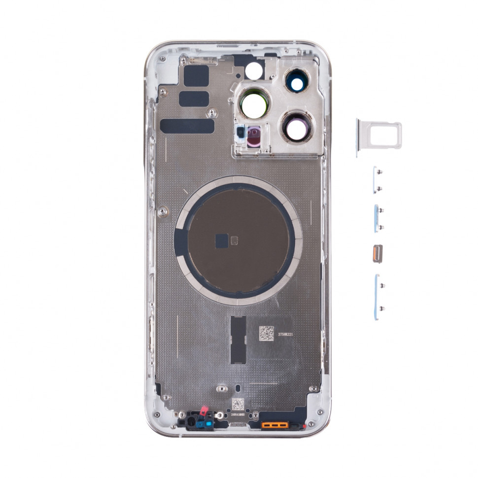 Корпус для iPhone 14 Pro Max (1 Sim) Белый - Премиум